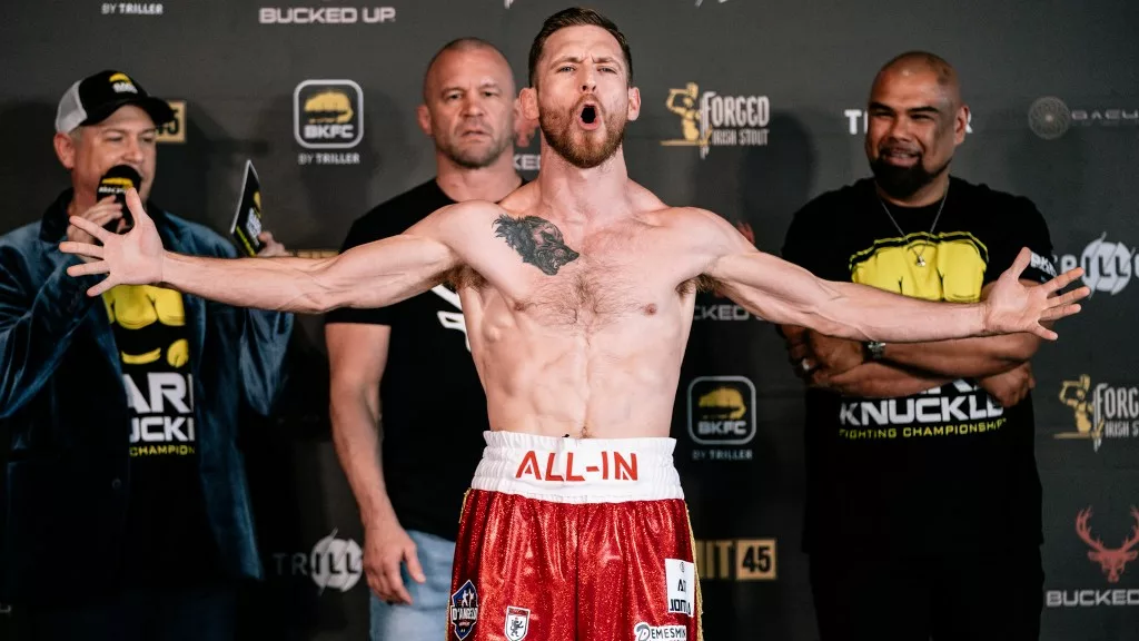 Mike “The Marine” Richman Returns from Retirement with Late Stoppage at BKFC Clearwater 1