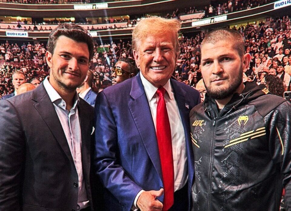 Trumps Calls Khabib 'The GOAT'