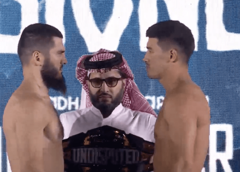 Beterbiev And Bivol Stare Down After Making Weight