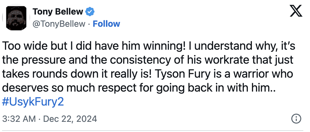 Pros React To Usyk's Win Over Fury - 'Usyk Won 6 Straight Rounds' 1