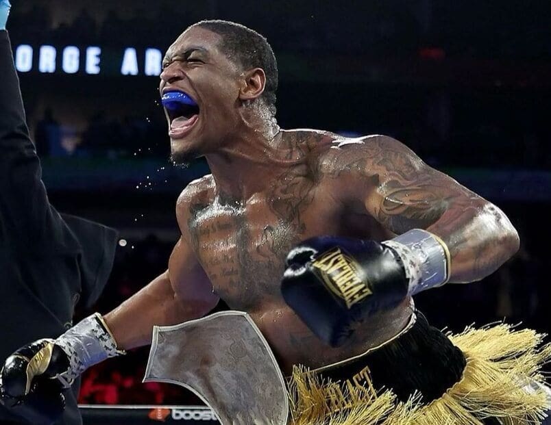 Jared Anderson will aim to continue his rise up the heavyweight rankings against Martin Bakole